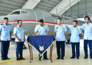 TNI AU Resmikan Skadron Udara 18, Perkuat Dukungan Penerbangan VIP dan VVIP