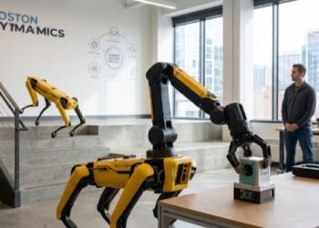 Teknologi Robotika Hadir di Piala Dunia 2026, Robot Anjing Pintar Jaga Keamanan Stadion