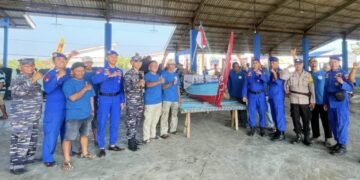 Prajurit TNI AL Hadiri Sedekah Laut Banyutowo, Wujud Sinergi dengan Masyarakat Pesisir