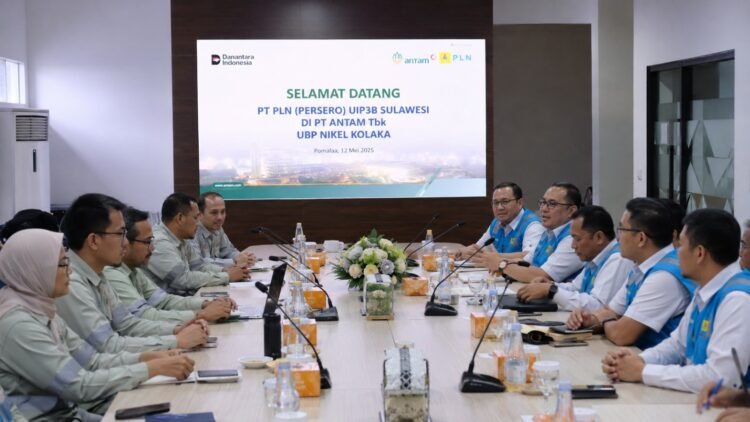 PT ANTAM dan PLN Perkuat Sinergi, Jaga Keandalan Pasokan Listrik Industri