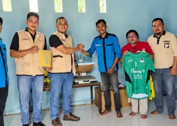 ANTAM Konawe Utara Dukung Karta Sport Apparel, Perkuat Kemandirian Pemuda