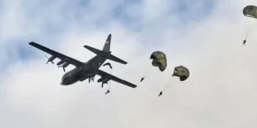 TNI AU dan TNI AD Asah Kesiapan Operasi Gabungan Lewat Latihan Mobilitas Udara