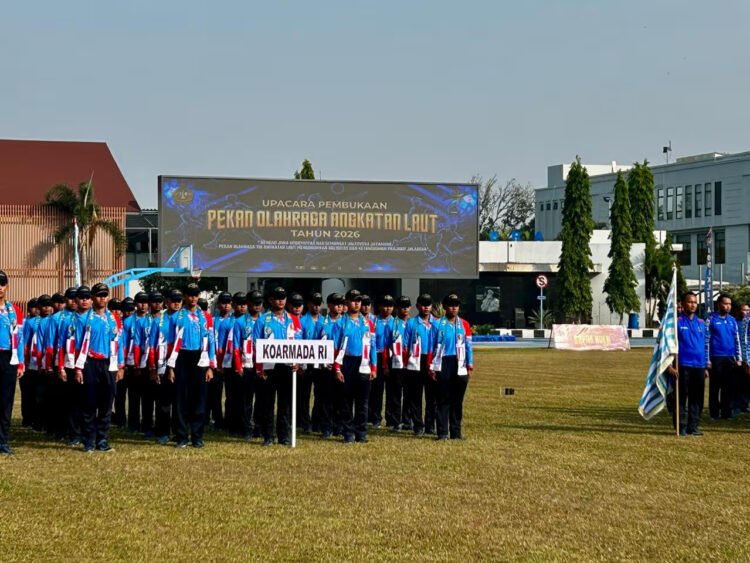 Pekan Olahraga TNI AL 2026 Resmi Dibuka, Siapkan Bibit Atlet Berprestasi Menuju Ajang Nasional dan Internasional
