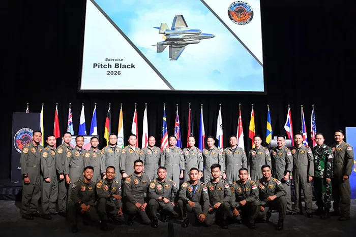 TNI AU Perkuat Kerja Sama Pertahanan Lewat Latihan Multinasional Pitch Black 2026