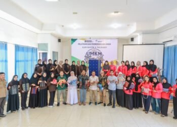 Komitmen ANTAM dalam Pemberdayaan Masyarakat Berlanjut lewat Pelatihan Kain Tenun dan Tali Rajut