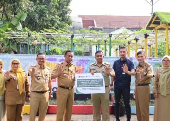 PT ANTAM kolaborasi dengan Pemkot Jakarta Timur Resmikan Bank Sampah Pintar Kemilau di Pulo Gadung