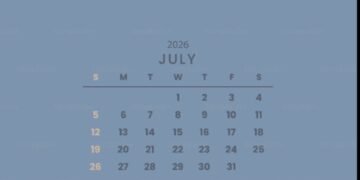 Daftar Hari Besar Juli 2026, Apakah Ada Long Weekend?