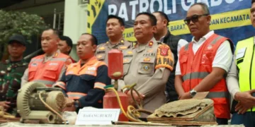 Selama Tiga Hari, Tim Gabungan PT ANTAM Tutup 20 Akses Tambang Ilegal di Gunung Pongkor