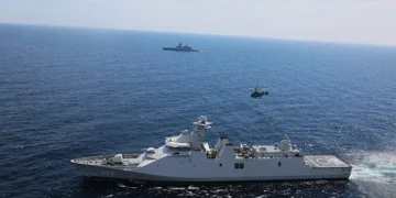 KRI I Gusti Ngurah Rai-332 Perkuat Kemampuan Tempur Lewat Latihan Bersama Angkatan Laut Rusia