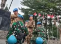 175 Prajurit TNI Resmi Sandang Baret Biru, Siap Jalankan Misi Perdamaian PBB di Kongo