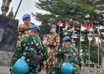 175 Prajurit TNI Resmi Sandang Baret Biru, Siap Jalankan Misi Perdamaian PBB di Kongo