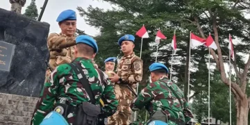 175 Prajurit TNI Resmi Sandang Baret Biru, Siap Jalankan Misi Perdamaian PBB di Kongo