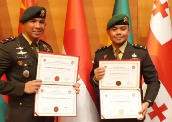 Dua Perwira TNI AD Tuntaskan Pendidikan Militer Elite, Diwisuda Langsung oleh Presiden Erdogan di Turki