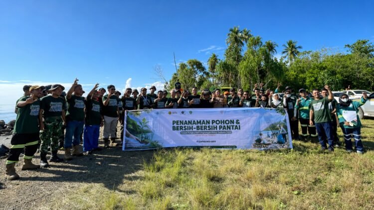ANTAM Group Perkuat Komitmen Lingkungan Lewat Penanaman Pohon dan Rehabilitasi Terumbu Karang