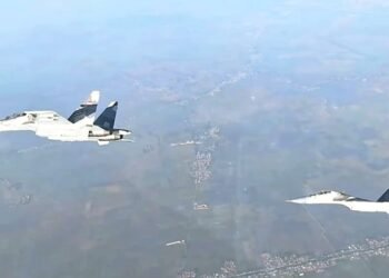 TNI AU Kerahkan Dua Sukhoi Kawal Kedatangan Presiden Belarus