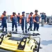 TNI AL Unjuk Kecanggihan Robot Bawah Laut KRI Canopus di Teluk Jakarta