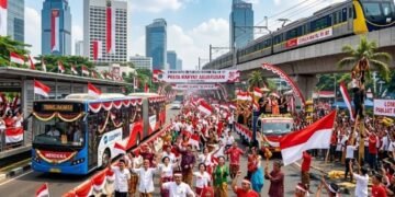 Kado HUT RI 17 Agustus untuk Masyarakat, Ada Tarif Transportasi Rp 1 hingga Pesta Rakyat