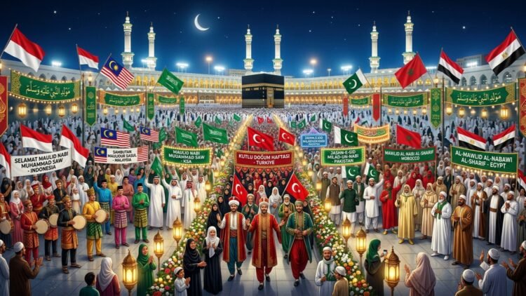 7 Negara Ini Rutin Memperingati Maulid Nabi Muhammad SAW dengan Segala Keunikannya