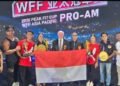 Atlet Perbafi Boyong 2 Emas WFF Asia Pacific Championship 2026, Indonesia Jadi Tuan Rumah Laga Selanjutnya