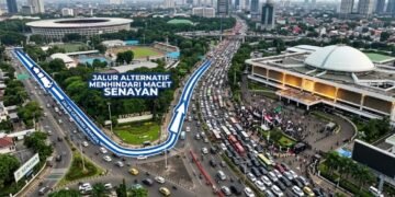 5 Jalur Alternatif Paling Efektif Hindari Macet di Senayan Akibat Demo 27 Agustus 2026