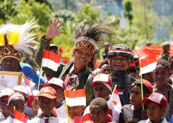 TNI Resmikan Hitadipa sebagai Kampung Papua Damai Pertama di Bumi Cenderawasih