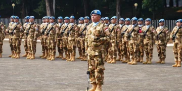 175 Prajurit TNI Rampungkan Misi Perdamaian PBB di Kongo, Terima Satyalancana Santi Dharma