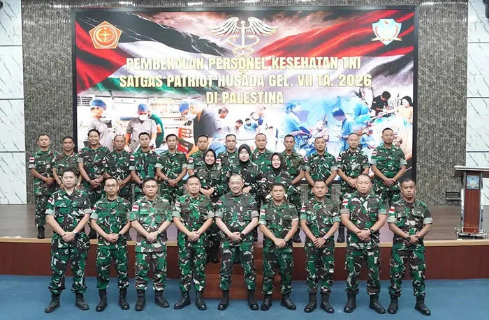 TNI Kembali Mengirim Tenaga Kesehatan ke Palestina Gelombang VII, Siap Jalankan Misi Kemanusiaan