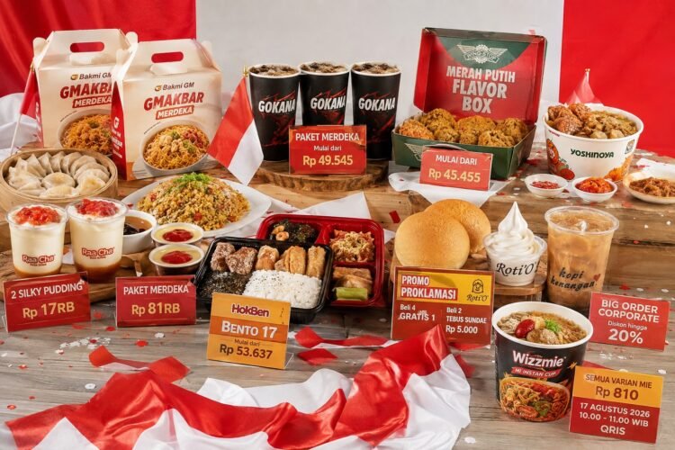 Merdeka Makan dan Minum Enak, ini 10 Promo Kuliner Spesial HUT ke-81 RI