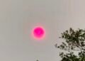 Viral! Matahari Merah di Palangka Raya, Dampak Lain di Balik Fenomena Karhutla