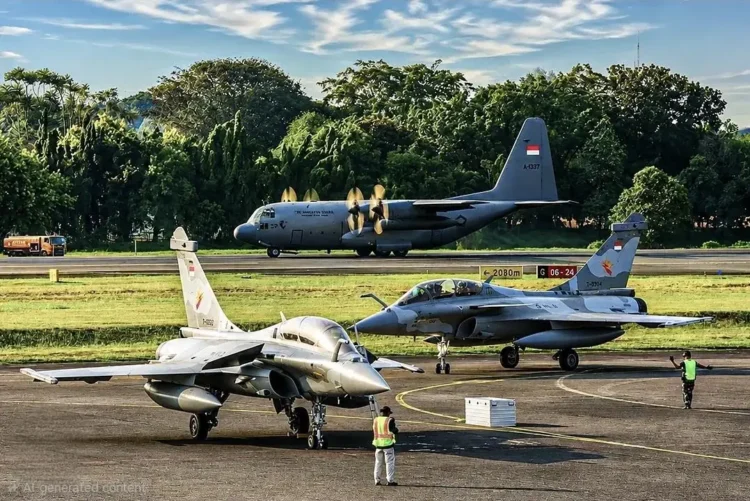 Jelang HUT ke-81 RI, Jet Tempur Rafale dan Alutsista TNI AU Siap Unjuk Kekuatan