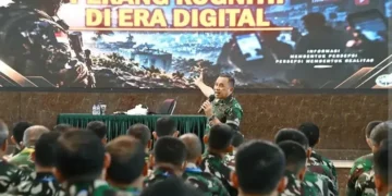 TNI AD Bekali 228 Perwira Pengetahuan Siber dan Informasi Hadapi Perang Modern
