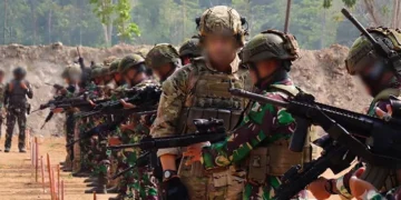 Asah Kemampuan Tempur, TNI Latihan Tembak Bersama Tentara dari 3 Negara