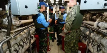 Kopaska TNI AL dan US Navy Uji Strategi Tempur di Kapal Perang