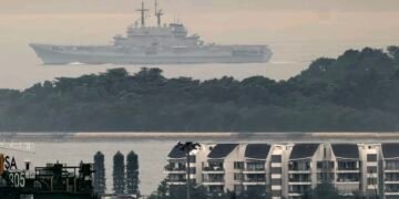 Kapal Induk Garibaldi Telah Masuk Perairan Indonesia, Besok Sandar di Tanjung Priok