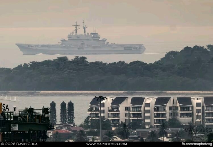 Kapal Induk Garibaldi Telah Masuk Perairan Indonesia, Besok Sandar di Tanjung Priok