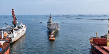 Kapal Induk Giuseppe Garibaldi Tiba di Jakarta, Siap Masuki Babak Baru Bersama TNI AL