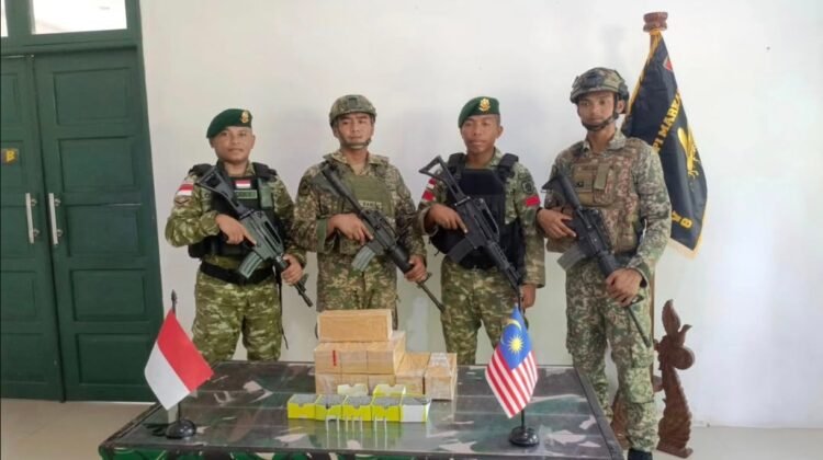 Satgas TNI AD Gagalkan Upaya Penyelundupan 5.000 Detonator Aktif di Perbatasan RI-Malaysia