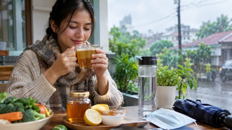 Tak Cukup Cuma Minum Madu, Kebiasaan Ini Penting Dilakukan Saat Cuaca Berubah