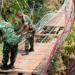 TNI AD Turun Tangan Rombak Total Jembatan Pongpet yang Ambruk di Pangandaran