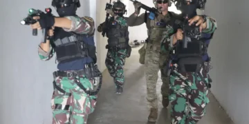 Pasukan Elite TNI Gelar Latihan Bersama Pasukan Khusus Australia di Bogor
