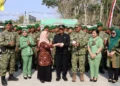 Karya Bakti TNI Rampungkan Jalan Beton di Desa Manding, Akses Warga Makin Lancar