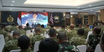 TNI Perkokoh Kekuatan Unsur Tri Matra lewat Sosialisasi Doktrin Perisai Trisula Nusantara