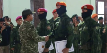 Apresiasi Prestasi di Papua, 13 Personel Korpasgat Terima Kenaikan Pangkat Luar Biasa
