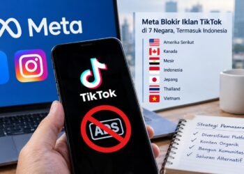 Meta Blokir Iklan TikTok, Persaingan Platform Digital Makin Ketat