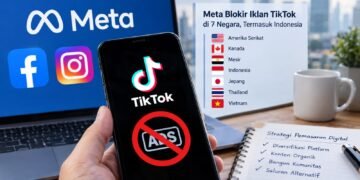 Meta Blokir Iklan TikTok, Persaingan Platform Digital Makin Ketat