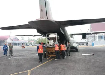 TNI Kerahkan Tiga Pesawat untuk Operasi Modifikasi Cuaca di Kalimantan